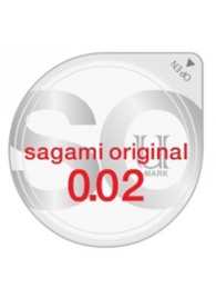 Ультратонкий презерватив Sagami Original - 1 шт. - Sagami - купить с доставкой в Сызрани