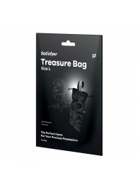 Черный мешочек для хранения игрушек Treasure Bag L - Satisfyer - купить с доставкой в Сызрани