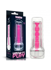 Светящийся в темноте мастурбатор 8.5 Lumino Play Masturbator - Lovetoy - в Сызрани купить с доставкой