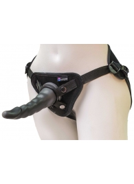 Комплект из трусиков Harness и двух насадок - 20,5 и 18 см. - LOVETOY (А-Полимер) - купить с доставкой в Сызрани