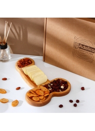 Деревянное блюдо для подачи в форме члена (32,5 х 20 х 1,7 см) - Сима-Ленд - купить с доставкой в Сызрани