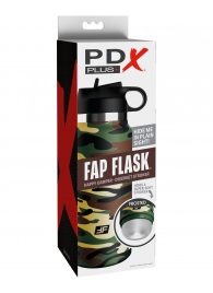 Мастурбатор в камуфляжной колбе Fap Flask - Pipedream - в Сызрани купить с доставкой