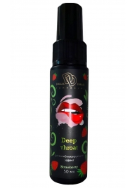 Спрей для горла Deep Throat с десенсибилизирующим эффектом и вкусом клубники - 50 мл. - БиоМед - купить с доставкой в Сызрани