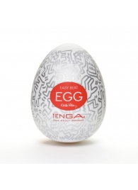 Мастурбатор-яйцо Keith Haring EGG PARTY - Tenga - в Сызрани купить с доставкой