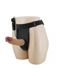 Полый вибрострапон на регулируемых трусиках Draven - 17,5 см. - Baile - купить с доставкой в Сызрани