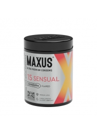 Анатомические презервативы MAXUS Sensual - 15 шт. - Maxus - купить с доставкой в Сызрани