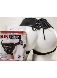 Универсальные трусики Harness UNI strap с корсетом - LOVETOY (А-Полимер) - купить с доставкой в Сызрани