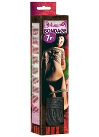 Чёрная веревка для связывания - 700 см. - Orion - купить с доставкой в Сызрани