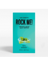 Жидкий вибратор Nuei Rock Me! с ароматом мяты - 20 мл. - Nuei cosmetics - купить с доставкой в Сызрани