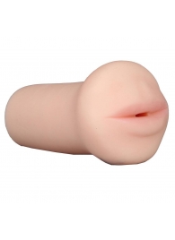 Нежный мастурбатор-ротик REALSTUFF 5INCH MASTURBATOR BJ - Dream Toys - в Сызрани купить с доставкой