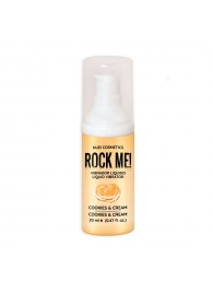 Жидкий вибратор Nuei Rock Me! с ароматом печенья и сливок - 20 мл. - Nuei cosmetics - купить с доставкой в Сызрани