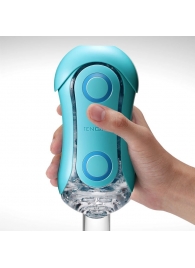 Голубой мастурбатор Tenga Flip ORB Ocean - Tenga - в Сызрани купить с доставкой