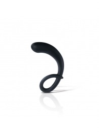 Черный массажер простаты Curving Curt - 13 см. - MyStim - купить с доставкой в Сызрани