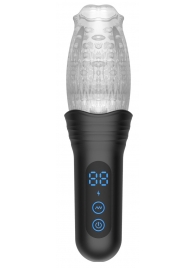 Автоматический мастурбатор Oral Sex Masturbator с функциями ротации, вибрации и фрикций - Secwell - в Сызрани купить с доставкой