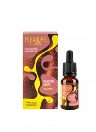 Капли с согревающим эффектом Passion Drips Warming - 15 мл. - Pleasure Lab - купить с доставкой в Сызрани