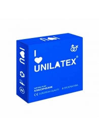 Классические презервативы Unilatex Natural Plain - 3 шт. - Unilatex - купить с доставкой в Сызрани