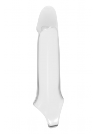 Прозрачная насадка-удлинитель 6.6’’ Extender With Ball Strap - 17,3 см. - Dream Toys - в Сызрани купить с доставкой