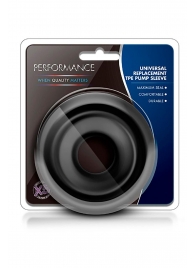 Черный уплотнитель на вакуумную помпу Replacement Pump Sleeve - Blush Novelties - в Сызрани купить с доставкой