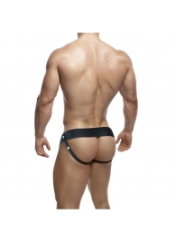 Телесный фаллопротез на черных эластичных ремнях 7 Inch Hollow Strap On - 17 см. - Blush Novelties - купить с доставкой в Сызрани