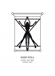 Набор для связывания на кровати Keep Still - Fifty Shades of Grey - купить с доставкой в Сызрани
