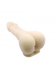 Мастурбатор-насадка Bigger Man - 21,5 см. - Baile - в Сызрани купить с доставкой