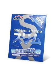 Презерватив Sagami Xtreme FEEL FIT 3D - 1 шт. - Sagami - купить с доставкой в Сызрани