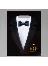 Пакет «Смокинг VIP» полиэтиленовый с вырубной ручкой (30х40 см) - UPAK LAND - купить с доставкой в Сызрани