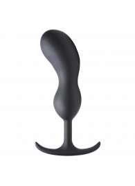 Черный массажер простаты с утяжелителями Premium Silicone Weighted Prostate Plug XL - 20,8 см. - XR Brands - в Сызрани купить с доставкой