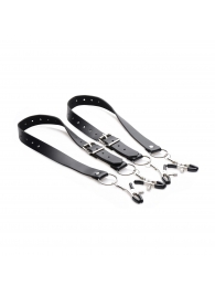 Ремни с зажимами для половых губ Spread Labia Spreader Straps with Clamps - XR Brands - купить с доставкой в Сызрани