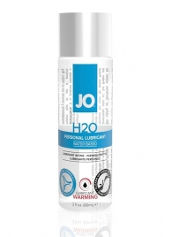 Возбуждающий лубрикант на водной основе JO Personal Lubricant H2O Warming - 60 мл. - System JO - купить с доставкой в Сызрани