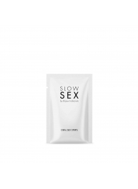 Полоски для орального секса Slow Sex Oral Sex Strips - 7 шт. - Bijoux Indiscrets - купить с доставкой в Сызрани