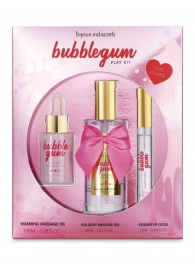 Набор средств для массажа и ласк Bubblegum Play Kit - Bijoux Indiscrets - купить с доставкой в Сызрани