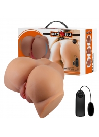 Карамельный мастурбатор-полуторс Emilia с вибрацией - Baile - в Сызрани купить с доставкой