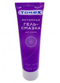 Гель-смазка на водной основе For Men - 100 мл. - Torex - купить с доставкой в Сызрани