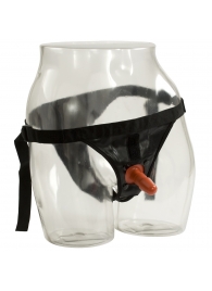 Трусики со штырьком для фиксации насадок Ultra Harness with Plug - Doc Johnson - купить с доставкой в Сызрани