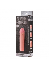 Фаллоудлинитель SUPER HERO Tempter - 16 см. - Lola Games - в Сызрани купить с доставкой