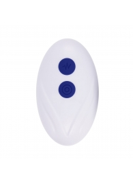 Синее эрекционное виброкольцо с клиторальной подушечкой и пультом ДУ Adjustable Fun Ring - Zero Tolerance - в Сызрани купить с доставкой