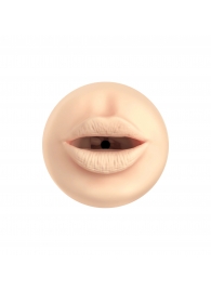 Телесный мастурбатор-ротик Feel Stroker Mouth - Kiiroo - в Сызрани купить с доставкой