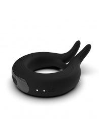 Черное эрекционное кольцо Marry Me Rechargeable Vibrating Cockring - Adrien Lastic - в Сызрани купить с доставкой