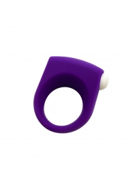 Фиолетовое эрекционное кольцо Puggle Vibrating Ring with Bullet - Adrien Lastic - в Сызрани купить с доставкой