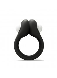 Черное эрекционное кольцо Zippy Vibrating Ring With Bullet - Adrien Lastic - в Сызрани купить с доставкой