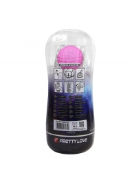 Прозрачный мастурбатор с подвижным шариком - Baile - в Сызрани купить с доставкой