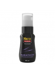 Пролонгирующая гель-смазка Sico Marathon - 50 мл. - Sico - купить с доставкой в Сызрани