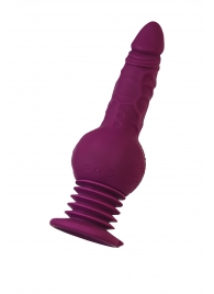 Фиолетовая мини-машина для секса Striker с пультом ДУ - 23,5 см. - ToyFa - купить с доставкой в Сызрани