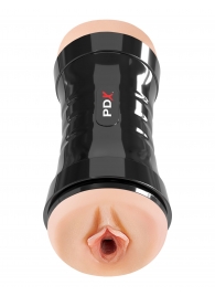 Двусторонний мастурбатор в колбе Super Flip-A-Pussy Over - Pipedream - в Сызрани купить с доставкой