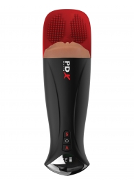 Мастурбатор-вагина в колбе с вибрацией Fuck-O-Matic Pro XL - Pipedream - в Сызрани купить с доставкой