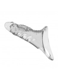 Прозрачная насадка на пенис - 22 см. - Baile - в Сызрани купить с доставкой