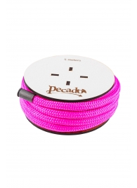 Розовая веревка для шибари на катушке - 5 м. - Pecado - купить с доставкой в Сызрани