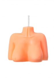 Оранжевая сувенирная свеча «Женский силуэт» - Pecado - купить с доставкой в Сызрани