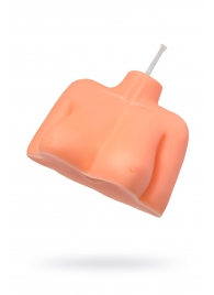 Оранжевая сувенирная свеча «Женский силуэт» - Pecado - купить с доставкой в Сызрани